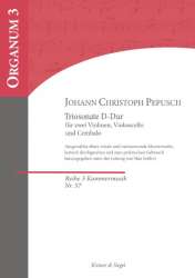 Sonate D-Dur : für 2 Violinen (Oboen/Flöten) -Johann Christoph Pepusch