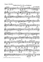 OMBRA FELICE KV255 : FUER -Wolfgang Amadeus Mozart