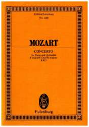 Concerto f major KV413 : for piano and -Wolfgang Amadeus Mozart