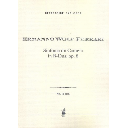Sinfonia da camera B-Dur op.8 -Ermanno Wolf-Ferrari
