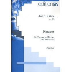 Konzert für Trompete, Klavier und Orchester -Jaan Rääts