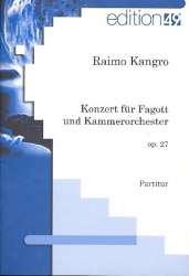 Konzert op.27 für Fagott und -Raimo Kangro