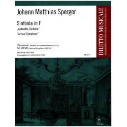 Sinfonia in F : Ankunfts-Sinfonie -Johann Mathias Sperger