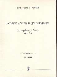 Sinfonie Nr.3 op.36 -Sergej Tanejew
