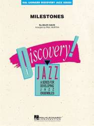 Milestones (+CD) : for jazz ensemble -Miles Davis