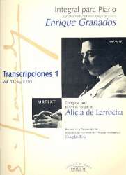 Integral para piano vol.13 Transcripciones 1 -Enrique Granados