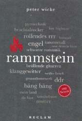 Rammstein - 100 Seiten -Peter Wicke