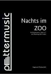 Nachts im Zoo - Ausgabe in C Bassschlüssel 8va basso -Siegmund Andraschek