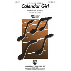 Calendar Girl -Howard Greenfield & Neil Sedaka / Arr.Alan Billingsley