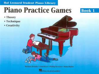 Piano Practice Games Book 1 -Barbara Kreader