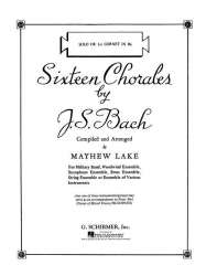 Sixteen Chorales - Bb Cornet/Trumpet I (Solo) - Johann Sebastian Bach / Arr. Mayhew Lester Lake