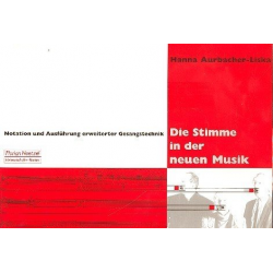 Die Stimme in der neuen Musik (+CD) -Hanna Aurbacher-Liska