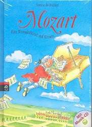 Mozart (+CD) Ein Wunderkind auf Reisen -Sanne de Bakker