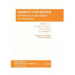 Einführung in das Singen von Koloratur für tiefe Stimme -Heinrich von Bergen