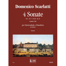 4 sonate k3, k7, k10, k13 -Domenico Scarlatti