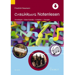 Crashkurs Notenlesen - Buch mit Online-Material -Friedrich *1957 Neumann