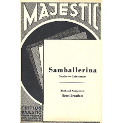 Samballerina: für Salonorchester -Ernst Brandner