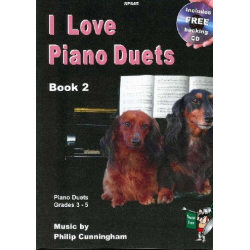 I love piano duets vol.2 (+CD) -Philip Cunningham
