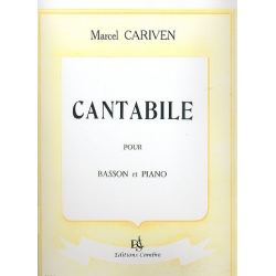 Cantabile pour basson -Marcel Cariven