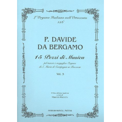 15 Pezzi di musica vol.3 (nos.11-15) -Padre Davide da Bergamo