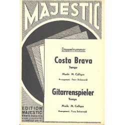 Costa Brava   und  Gitarrenspieler: -M. Calligos
