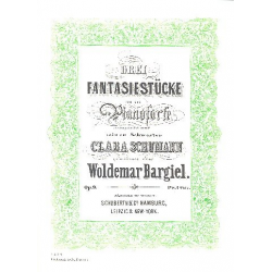 3 Fantasiestücke op.9 für Klavier -Woldemar Bargiel