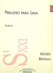Preludio para Lima -Moisès Bertran
