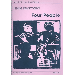 Four People für 2 Flöten und 2 Altflöten -Heike Beckmann