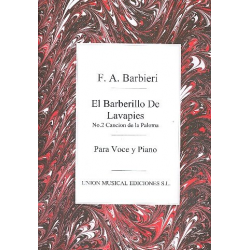 Cancion de la Paloma para voce -F.A. Barbieri