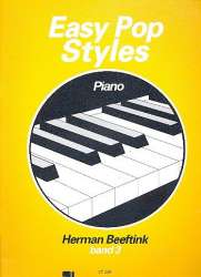 Easy Pop Styles vol.3 for piano -Herman Beeftink