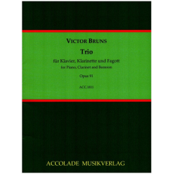 Trio Nr. 2 Op. 91 -Victor Bruns
