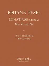 Sonatinen 71 und 74 -Johann Christoph Pezel