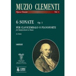 6 Sonaten op.1 für Klavier (Cembalo) -Muzio Clementi