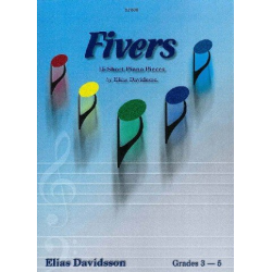 Fivers 15 short piano pieces -Elias Davidsson