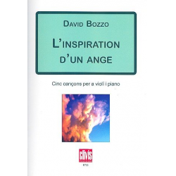 L'Inspiration d'un ange for violin and piano -David Bozzo