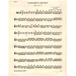 Concerto grosso c-Moll op.1,11 : - Pietro Locatelli