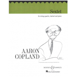 Sextet : for string quartet, clarinet -Aaron Copland