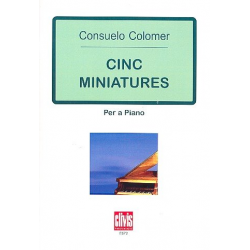 5 Miniatures für Klavier -Consuelo Colomer