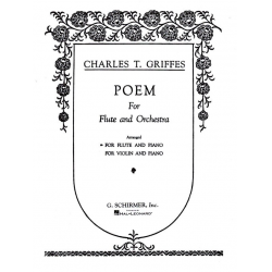 Poem -Charles Tomlinson Griffes / Arr.Georges Barrère