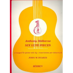 6 Lute Pieces - Anthony Holborne