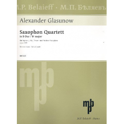 Quartett op.109 -Alexander Glasunow