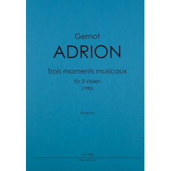 3 Moments musicaux -Gernot Adrion