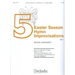 5 Easter Season Hymn Improvisations vol.1 - Michael Burkhardt