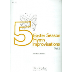5 Easter Season Hymn Improvisations vol. 2 - Michael Burkhardt