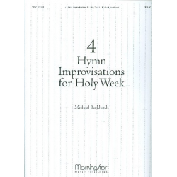 4 Hymn Improvisations for Holy Week - Michael Burkhardt