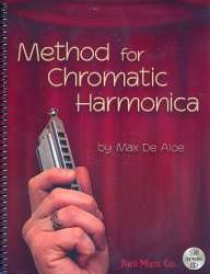 Method for Chromatic Harmonica (+CD) -Max De Aloe
