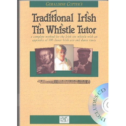 Traditional Irish Tin Whistle Tutor (+CD) a complete -Geraldine Cotter