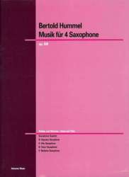 Musik für Saxophone op. 88f -Bertold Hummel