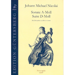 Sonate a-Moll und Suite d-Moll -Johann Michael Nicolai