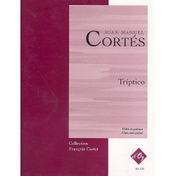 Triptico pour flûte et guitare -Juan Manuel Cortés